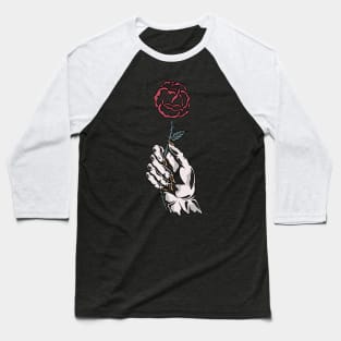 Hand and rose Baseball T-Shirt